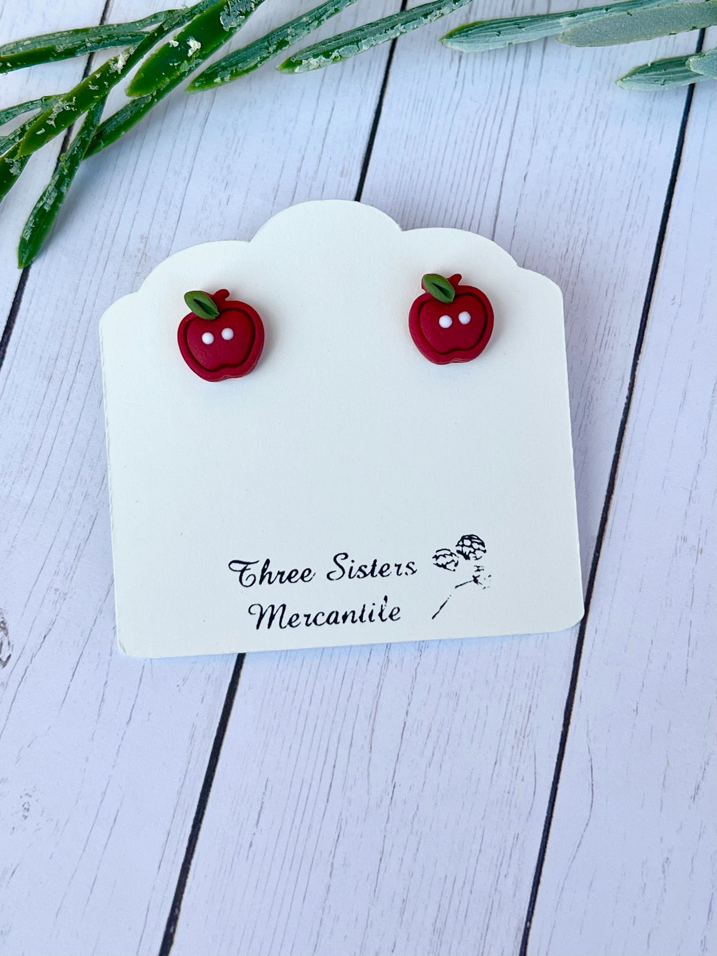 Clay earrings- Fall