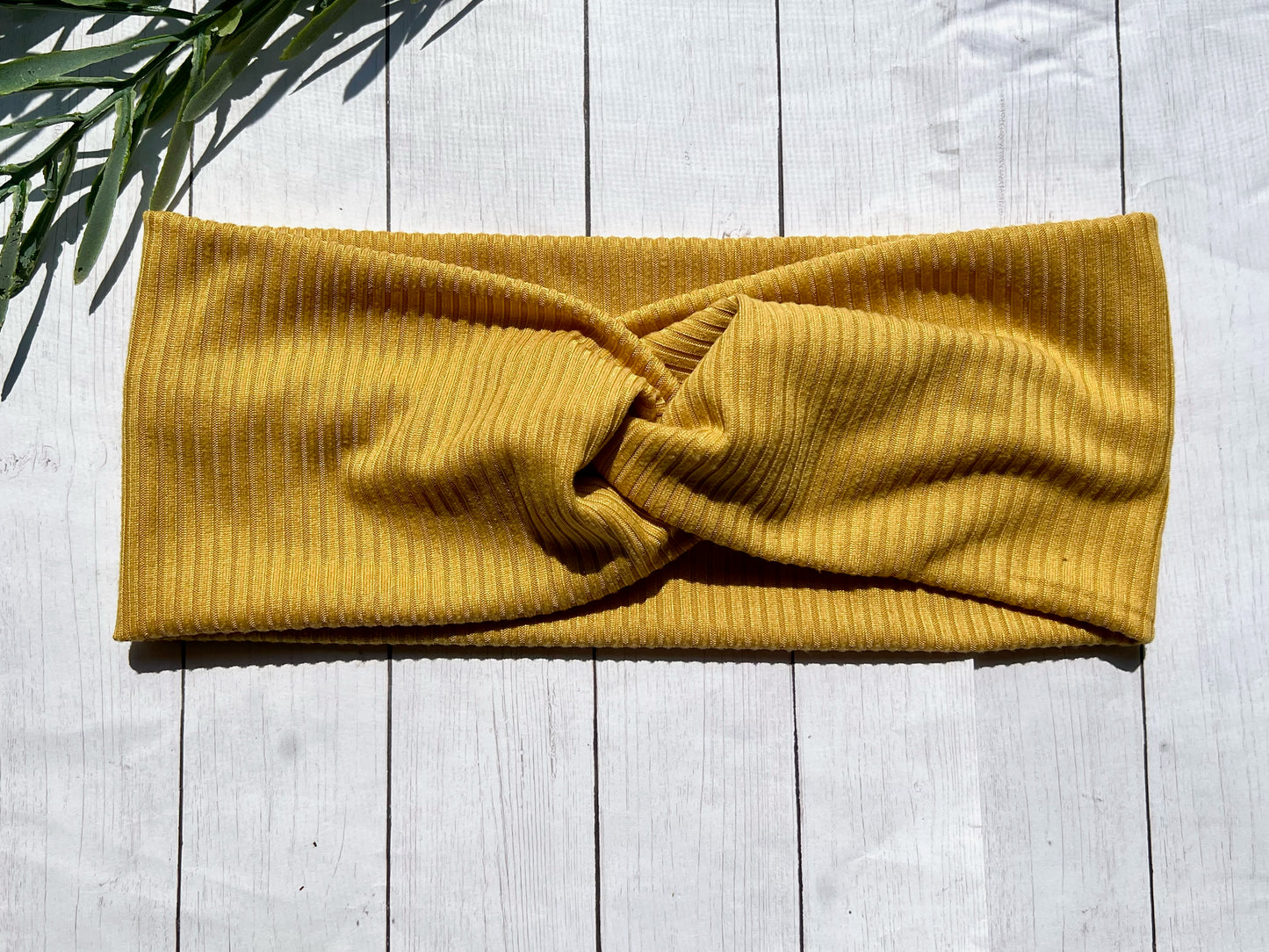 Twist headbands-Ribbed Solids