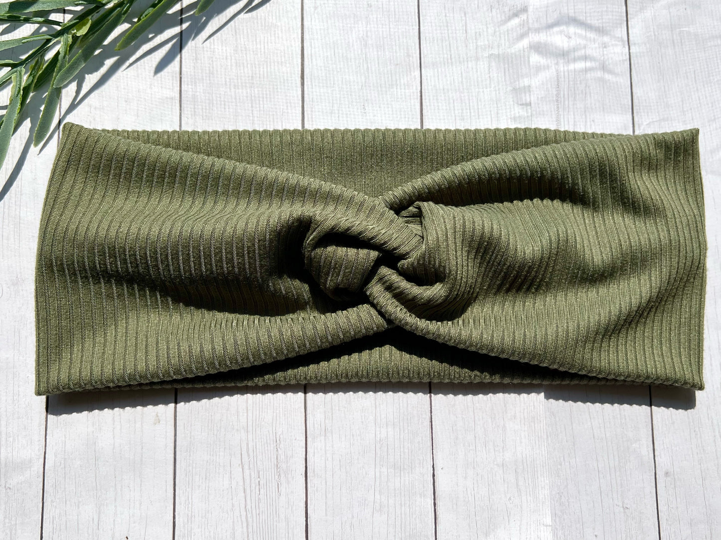 Twist headbands-Ribbed Solids