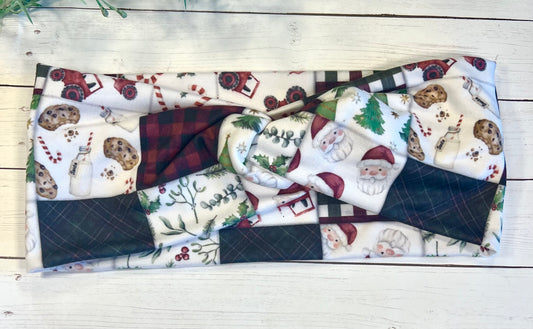Twist headbands-Christmas