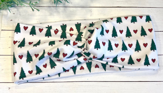 Twist headbands-Christmas