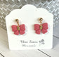 Clay earrings- Bows