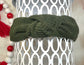 Top Knot Headband- Christmas