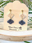 Clay earrings- Spring