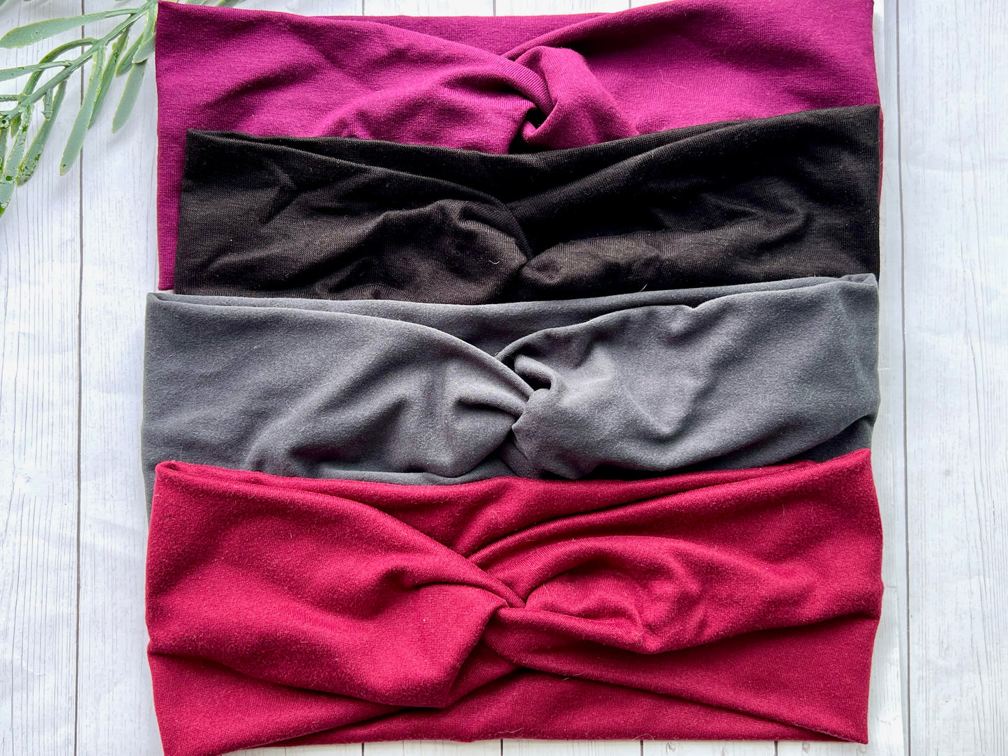 Twist headbands-Solids