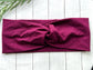 Twist headbands-Solids