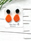 Clay earrings- WHO DEY!