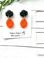 Clay earrings- WHO DEY!